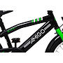 Amigo - BMX Cykel - Bmx Fun 16 Tum Grön/Matte Svart