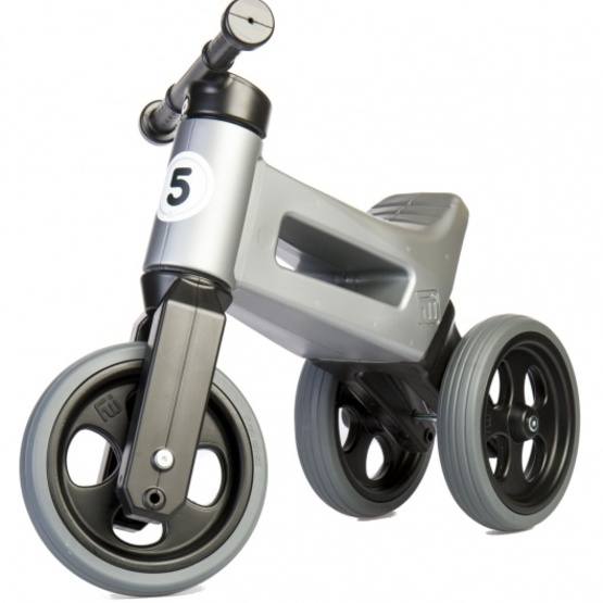 Funny Wheels - Balanscykel - Rider Sport Cool Loopfiets Junior Grå