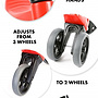 Funny Wheels - Balanscykel - Rider Sport Cool Loopfiets Junior Grå
