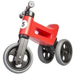 Funny Wheels - Balanscykel - Rider Sport Cool Junior Röd