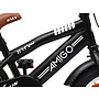 Amigo - BMX Cykel - Bmx Fun 14 Tum Matte Svart