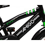 Amigo - BMX Cykel - Bmx Fun 14 Tum Grön/Matte Svart