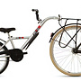 Bike2Go - Släpcykel 20 Inch 42 Cm Silver