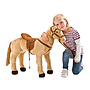 Happy People - Palomino Horse With Sound Brun 81X50 Cm
