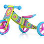 Milly Mally - Balanscykel - 2-In-1 Loopfiets Jake Regenboog Junior Multicolor