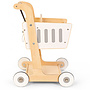Mamamemo - Shopping Trolley With Child Seat Wood 51 X 38 X 35 Cm