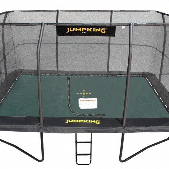 Jumpking - Studsmatta - Deluxe Complete Rectangular 3.05 X 4.27 M Xesty