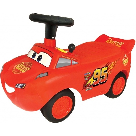 Kiddieland - Gåbil Cars Lightning Mcqueen Boys Röd