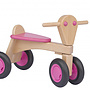 Van Dijk Toys - Sparkcykel - Houten Loopfiets Junior Rosa