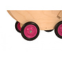 Van Dijk Toys - Dockvagn With Fixed Cap 57 Cm Rosa