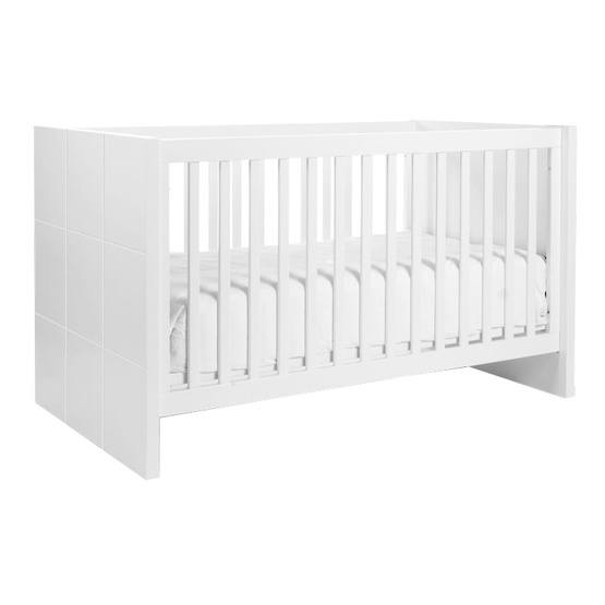 Childhome - Crib 2-In-1 Quadro140 X 70 Cm Vit