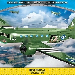 Cobi - Historical Collection Douglas Kit C-47 Dakota 552 Delar