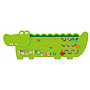 Viga Toys - Wall Playing Board Crocodile 91 Cm Grön