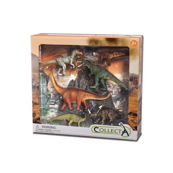 Collecta - Prehistory Dinosaur Play Set 6 Delar