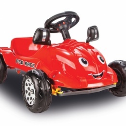 Jamara - Ped Race Pedal Car Röd Junior 81 Cm