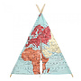 Sunny - Tipitent World Map 160 Cm Mångfärgad