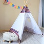 Sunny - Tepee Tent Led160 Cm Vit/Mångfärgad