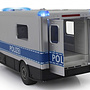 Rastar - Rc Mercedes Sprinter Polizei 2.4 Ghz 1:16 Silver/Blå