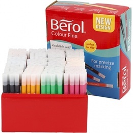 Berol - Markers Colourfine 288 Delar Multicolour