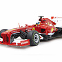Rastar - Rc F1 Racing Car Ferrari Boys 27 Mhz 1:12 Röd