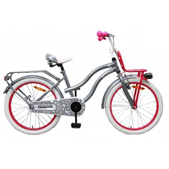 Amigo - Barncykel - Lovely 20 Tum Grå