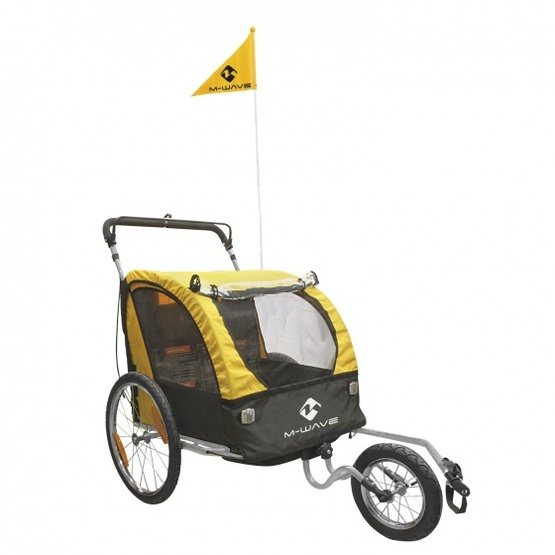 M-Wave Cykelvagn / Lastvagn Carry All 3 In 1 20 Tum Gul