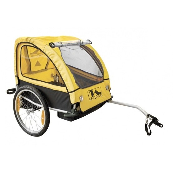 M-Wave - Cykelvagn / Lastvagn - Carry All 40 Sus 20 Tum Gul