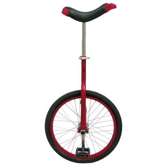 Fun - Enhjuling - 20 Tum Röd