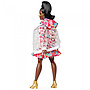 Barbie - Teenager Doll Bmr1959 Floral Hoodie Dress 36 Cm