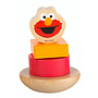 Small Foot - Wooden Stack Figure Sesame Street Elmo 9 Cm