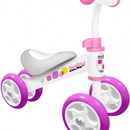 Skids Control - Sparkcykel - Loopfiets Junior Vit/Rosa