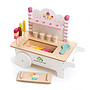 Tender Toys - Ice Cream Cart With Ice Wood Junior 15-Piece