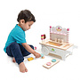 Tender Toys - Ice Cream Cart With Ice Wood Junior 15-Piece