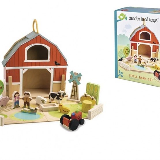 Tender Toys Farm Med Tillbehör 18 Delar