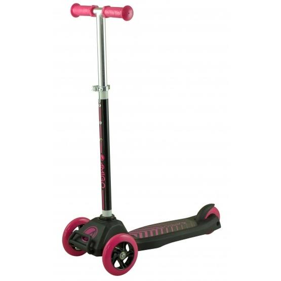 Amigo - Sparkcykel - 3Step Junior Fotbroms Svart/Rosa