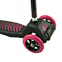 Amigo - Sparkcykel - 3Step Junior Fotbroms Svart/Rosa