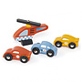 Tender Leaf Toys - Car Garage And Workshop Junior Wood 5-Piece