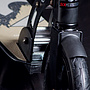 Six Degrees - Sparkcykel - Stuntstep Air Junior Fotbroms Svart