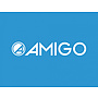 Amigo - Trampolin Med Säkerhetsnät - 244 Cm