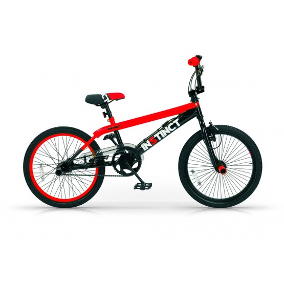 Mbm - BMX Cykel - Instinct 20 Tum Svart/Röd
