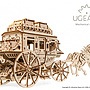 Ugears - Model Mail Coach Wood 31 X 57 Cm