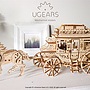 Ugears - Model Mail Coach Wood 31 X 57 Cm