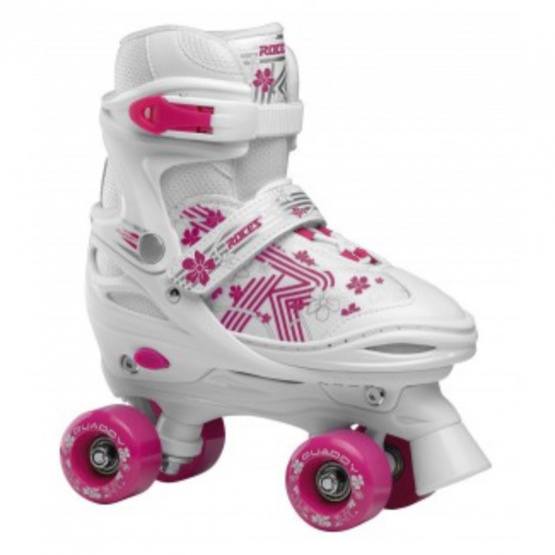 Roces - Quaddy 3.0 Roller Skates Vit/Rosa 26-29