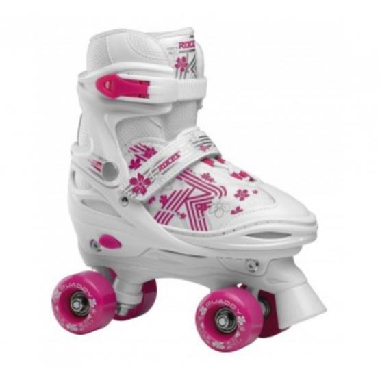 Roces - Quaddy 3.0 Roller Skates Vit/Rosa 26-29