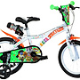 Dino - Barncykel - 44 Cats 12 Tum Vit