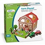 New Classic Toys - Farm Play Set 26,8 Cm Wood Brun 15-Piece
