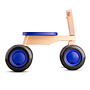 New Classic Toys - Balanscykel - Balance Bike Road Star4 Wheels 50 Cm Wood Blå