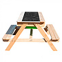 Sunny - Picknickbord Dual Top 2.0 Zand & Water 90 Cm Fsc Wood