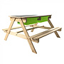Sunny - Picknickbord Dual Top 2.0 Zand & Water 90 Cm Fsc Wood