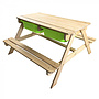 Sunny - Picknickbord Dual Top 2.0 Zand & Water 90 Cm Fsc Wood
